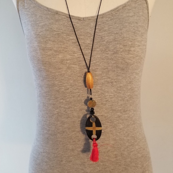 BUNDLE: Pendant Minimalistic Handmade Bohemian Adjustable Necklaces - Picture 13 of 15